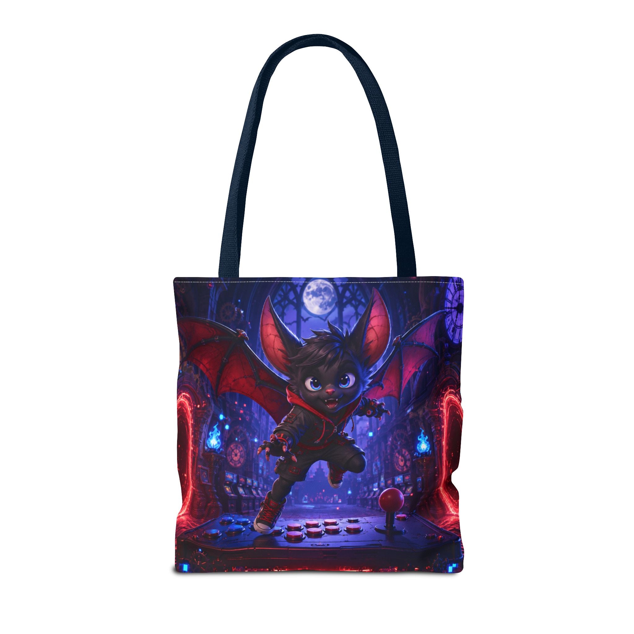 Halloween Tote Bag — Midnight Bat Arcade