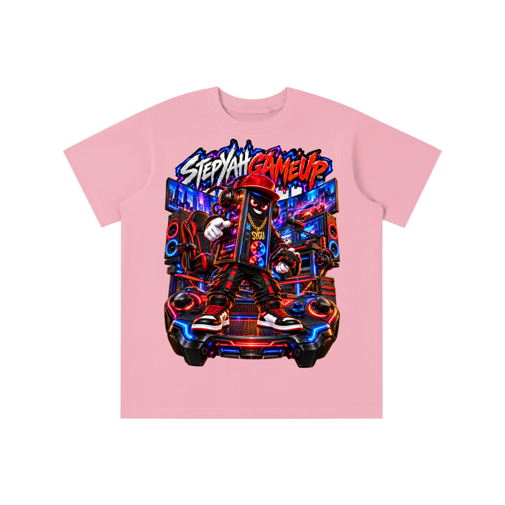StepYahGameUp™ PC Tower Graphic T-Shirt - Youth Unisex Tee