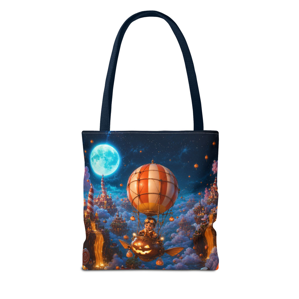 Halloween Tote Bag — Candy Corn Sky Captain