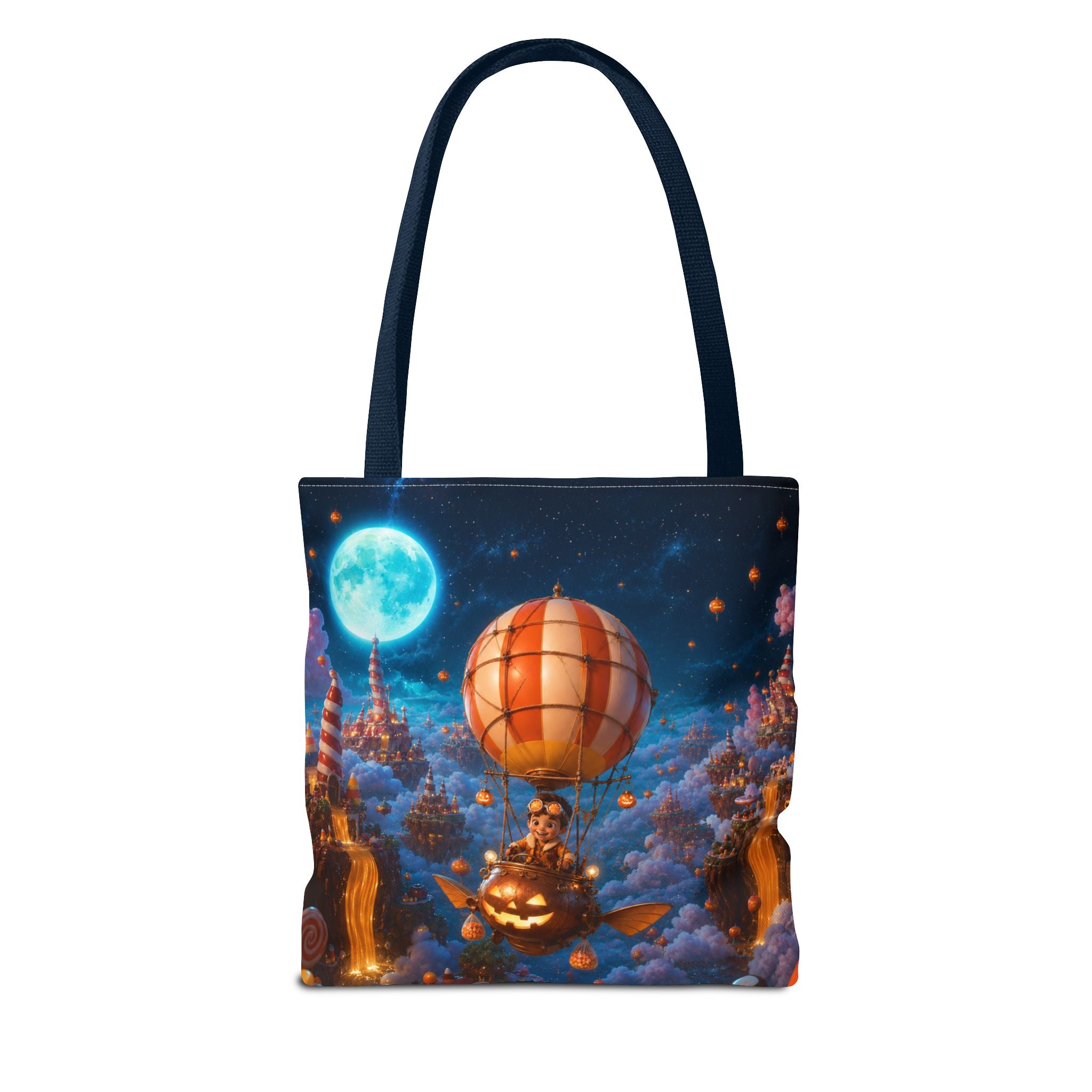 Halloween Tote Bag — Candy Corn Sky Captain