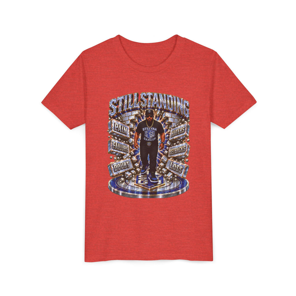StepYahGameUp — Still Standing | Youth Tee