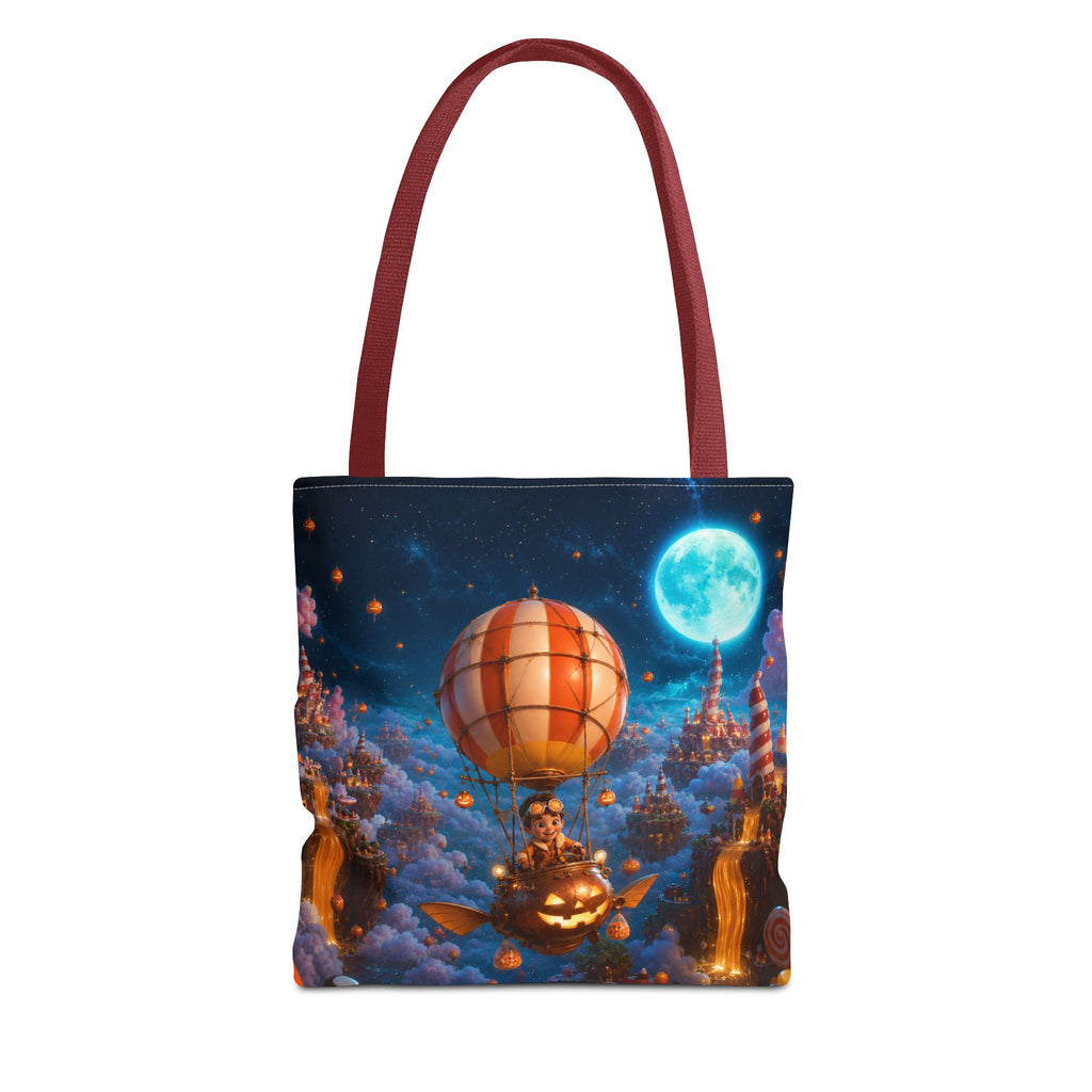 Halloween Tote Bag — Candy Corn Sky Captain
