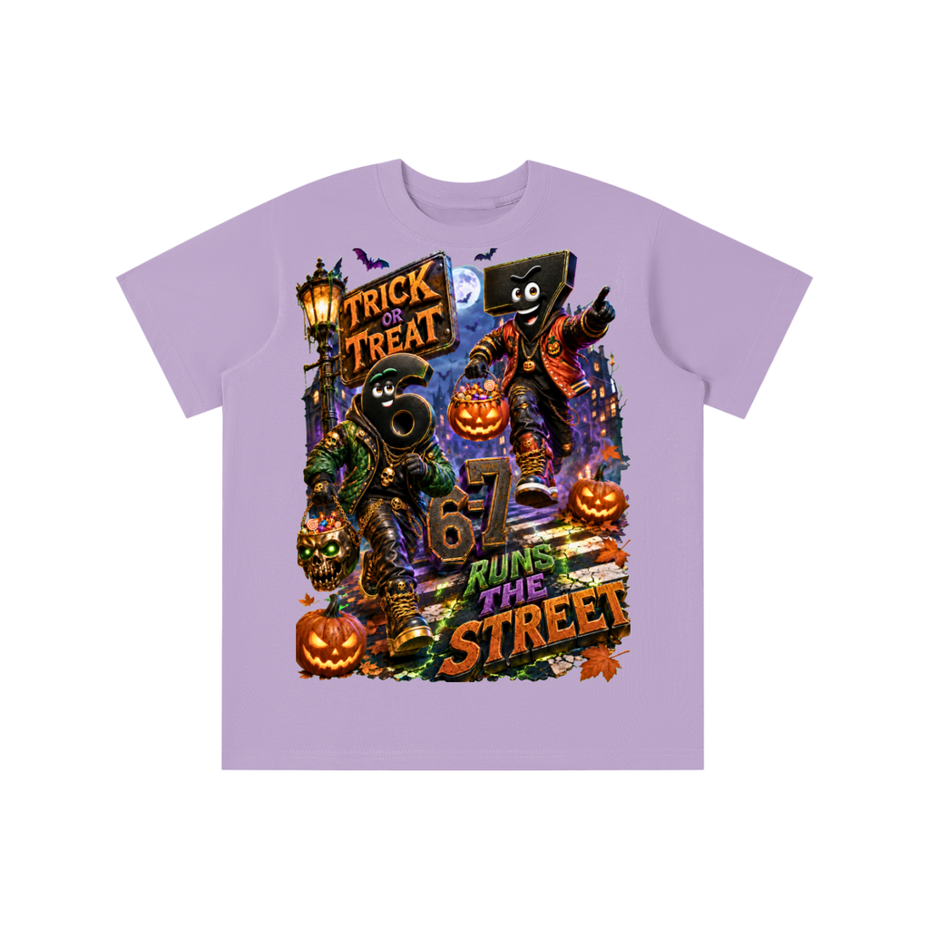 6-7 Street Mode™ Halloween Graphic T-Shirt - 6-7 Runs the Street - Youth Unisex Tee