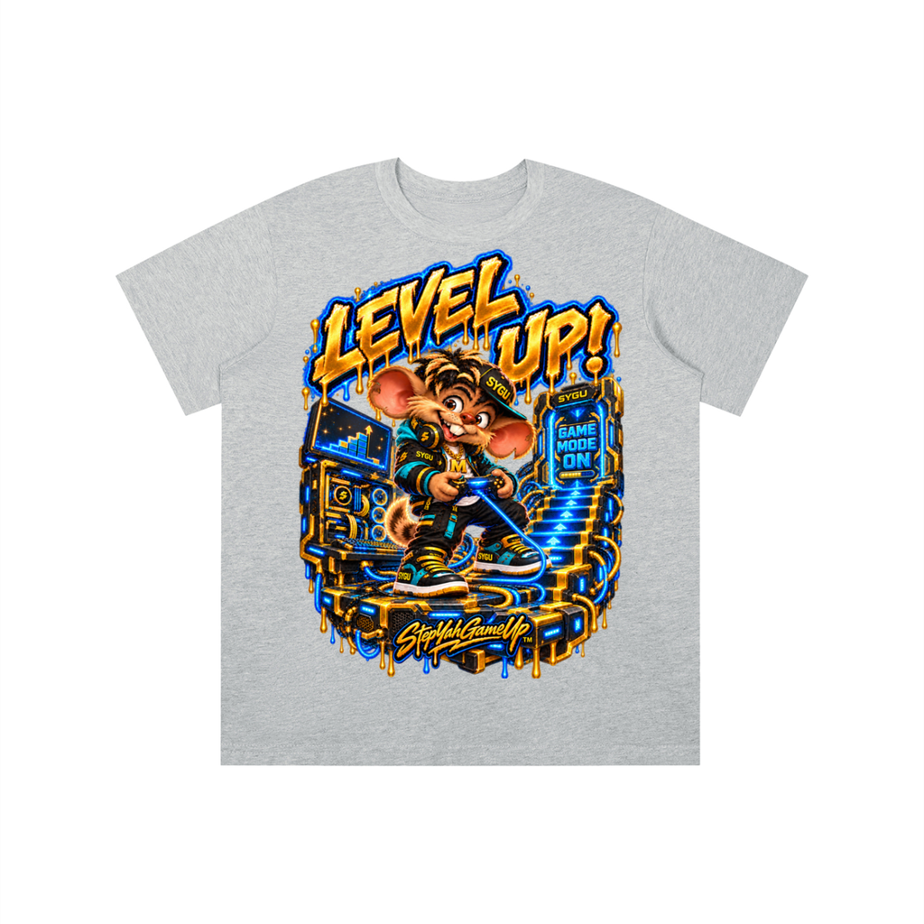 StepYahGameUp™ Level Up! Graphic T-Shirt - Youth Unisex Tee