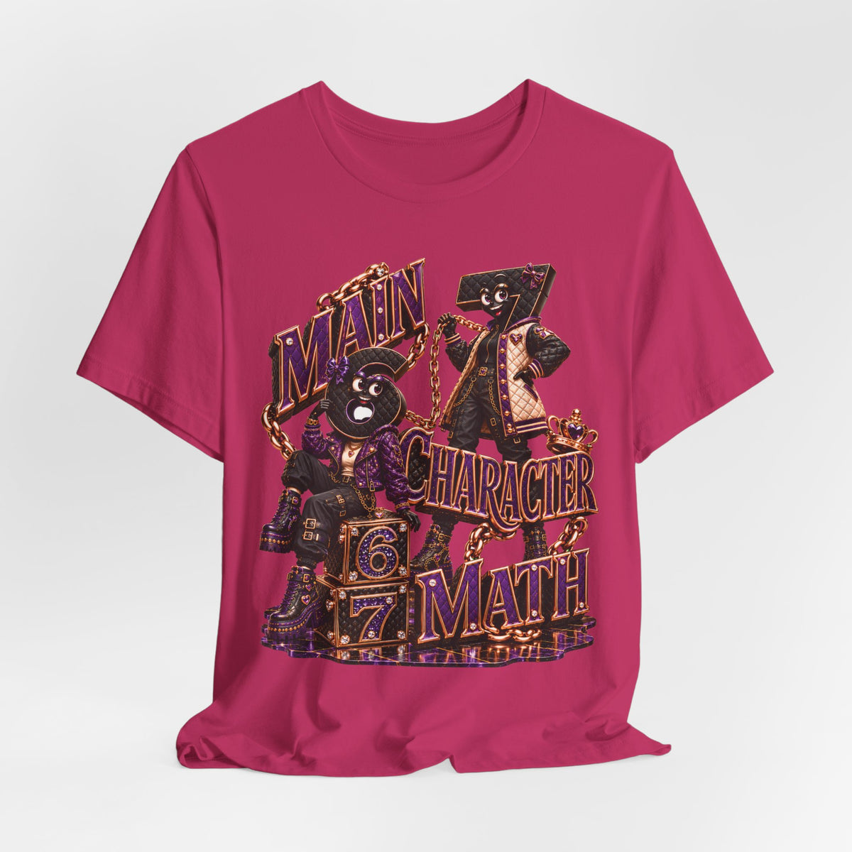 6-7: Main Character Math | Adult Unisex Tee