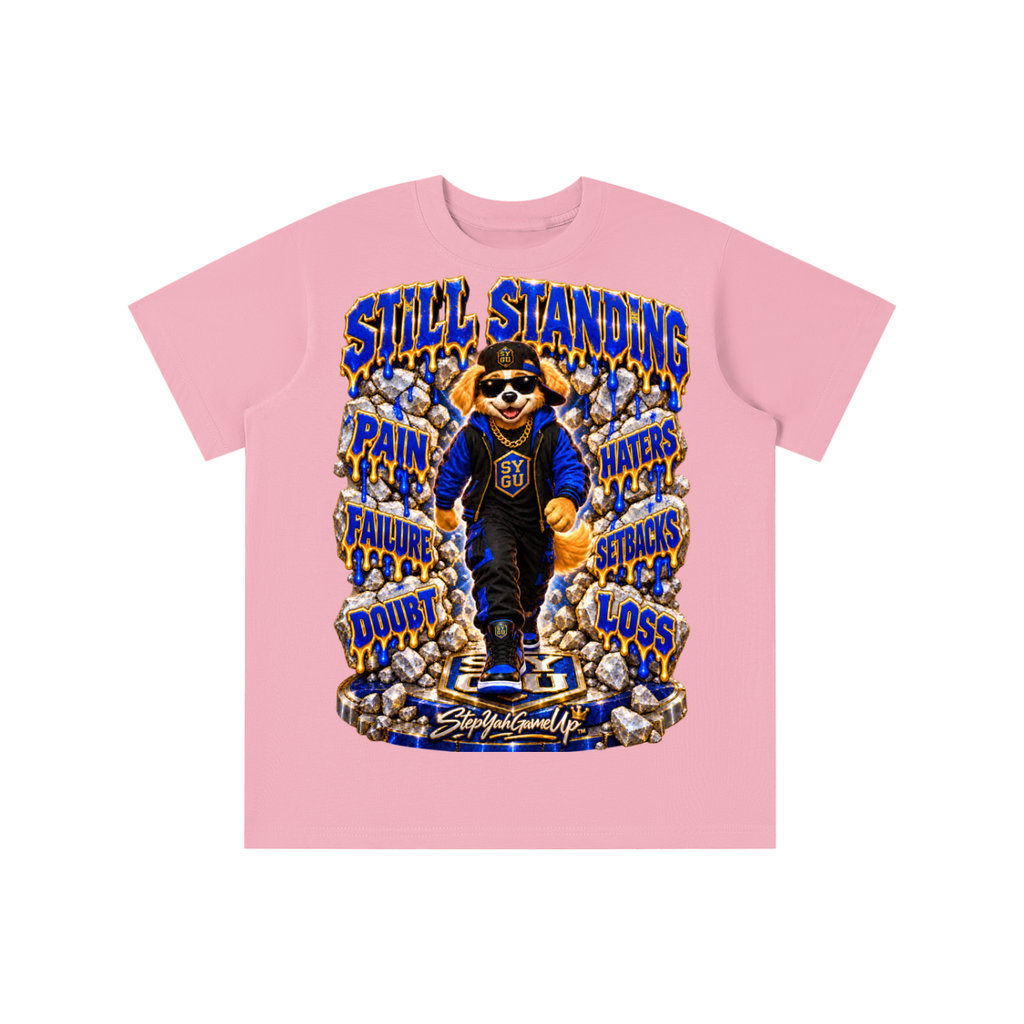 StepYahGameUp™ Still Standing Graphic T-Shirt - Youth Unisex Tee