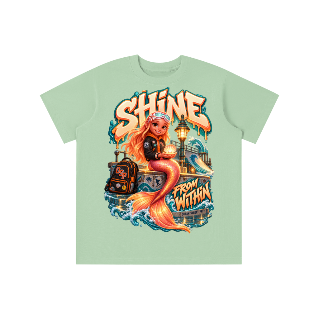 Ocean Street Prep™ Lil Pearl Shine From Within Graphic T-Shirt - Youth Unisex Tee
