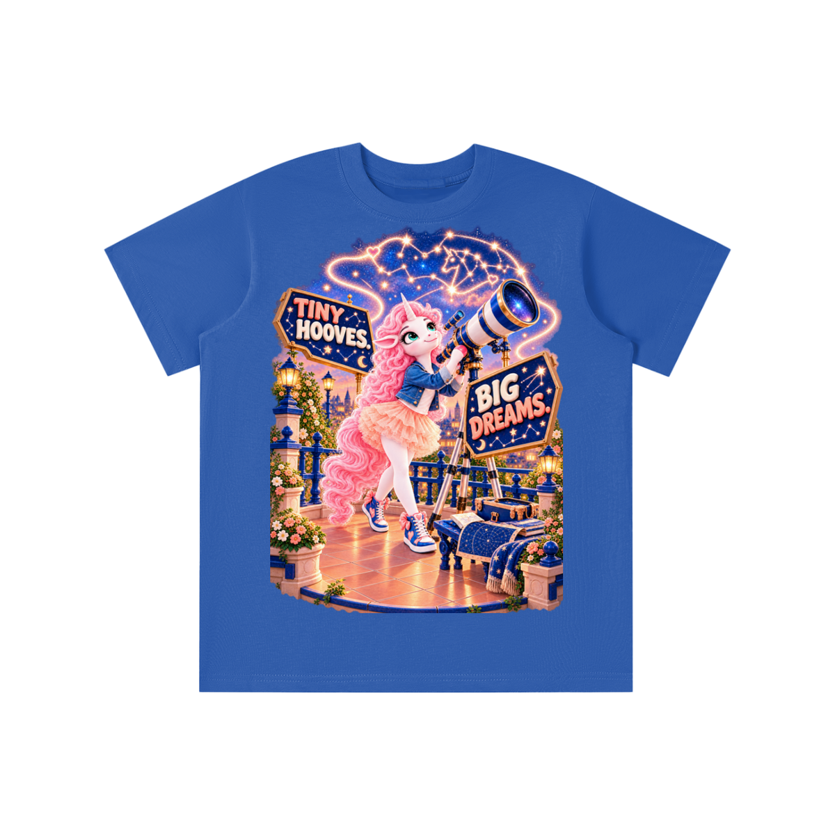 Umyrica Magical Collection™ Tiny Hooves Big Dreams Graphic T-Shirt - Youth Unisex Tee