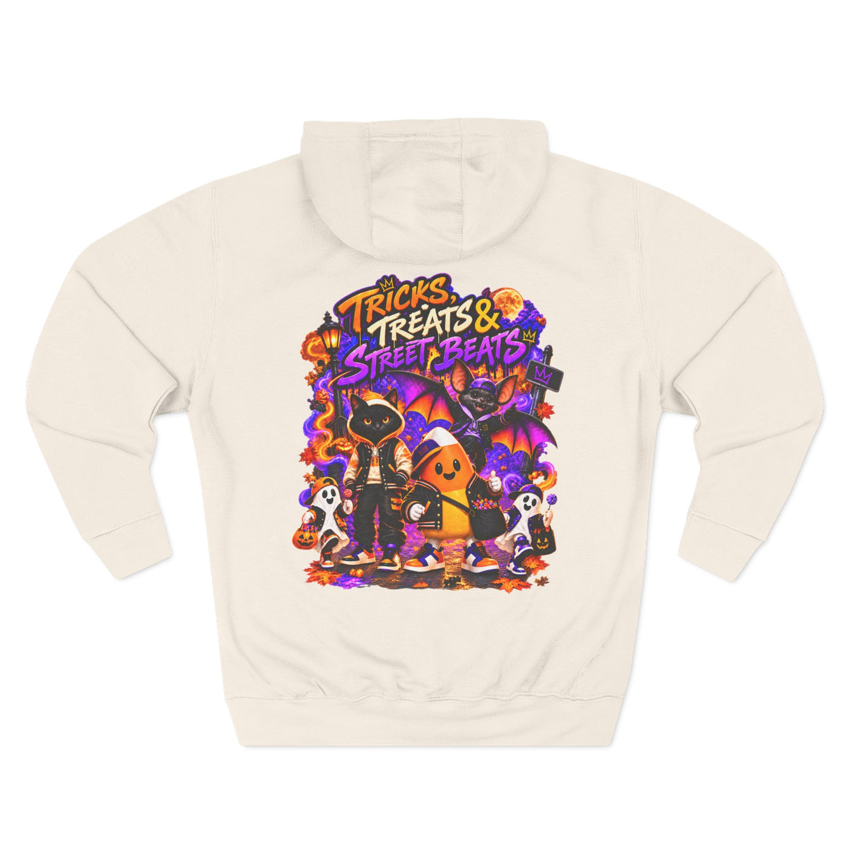 Tricks, Treats & Street Beats — Midnight Trick-or-Treat Crew Halloween Hoodie | Adult Unisex
