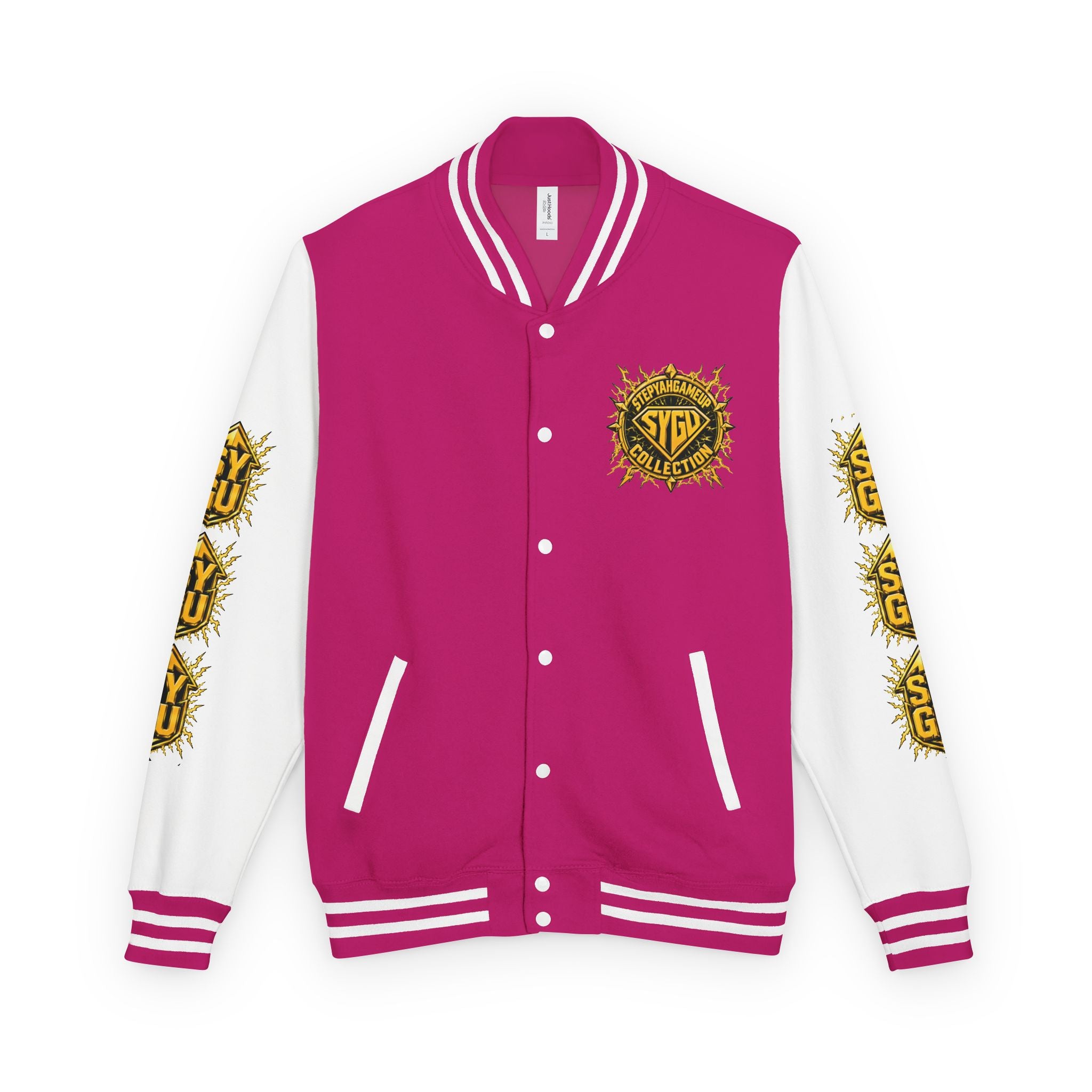 StepYahGameUp — Game On!!!! | Unisex Letterman Jacket