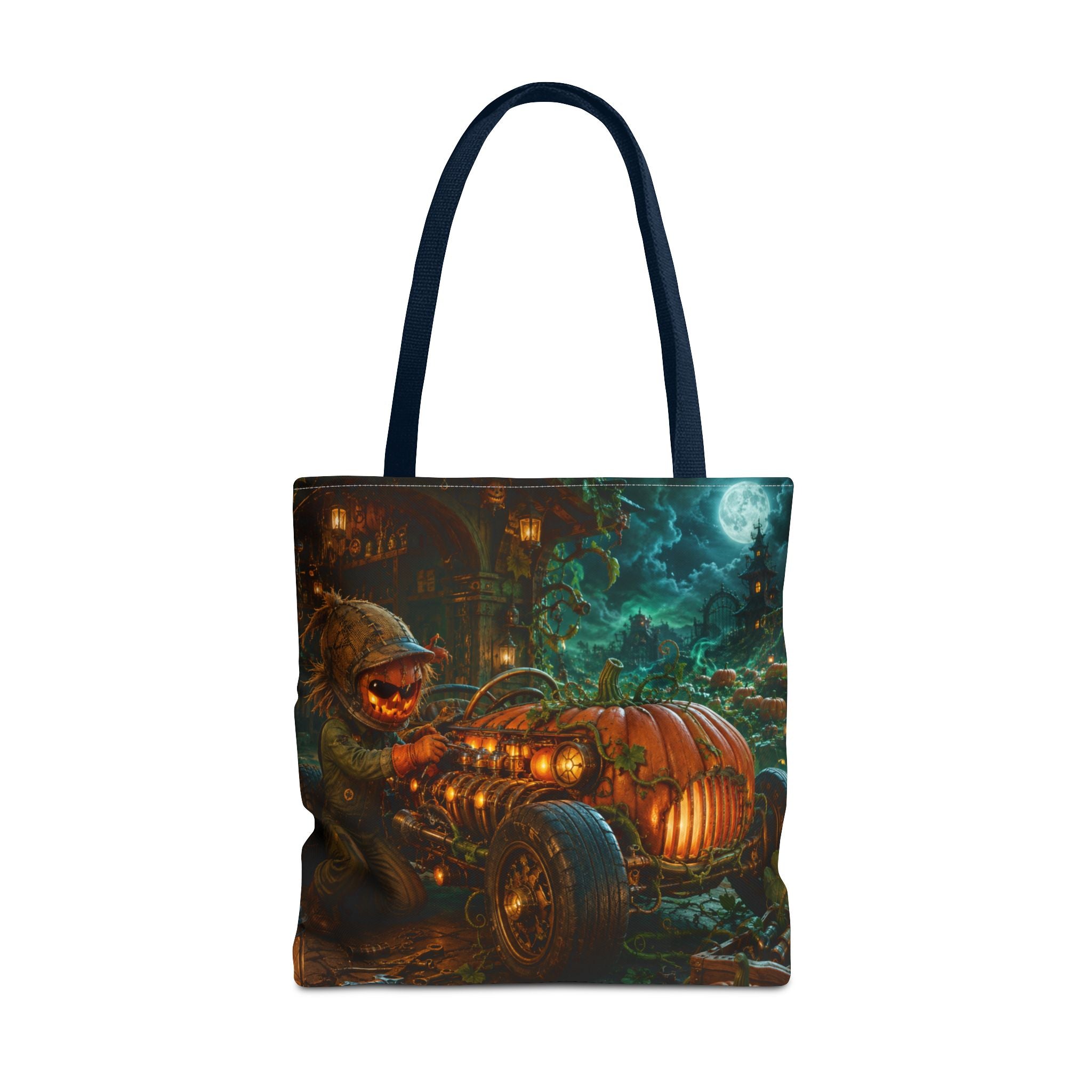 Halloween Tote Bag — Pumpkin Patch Mechanic