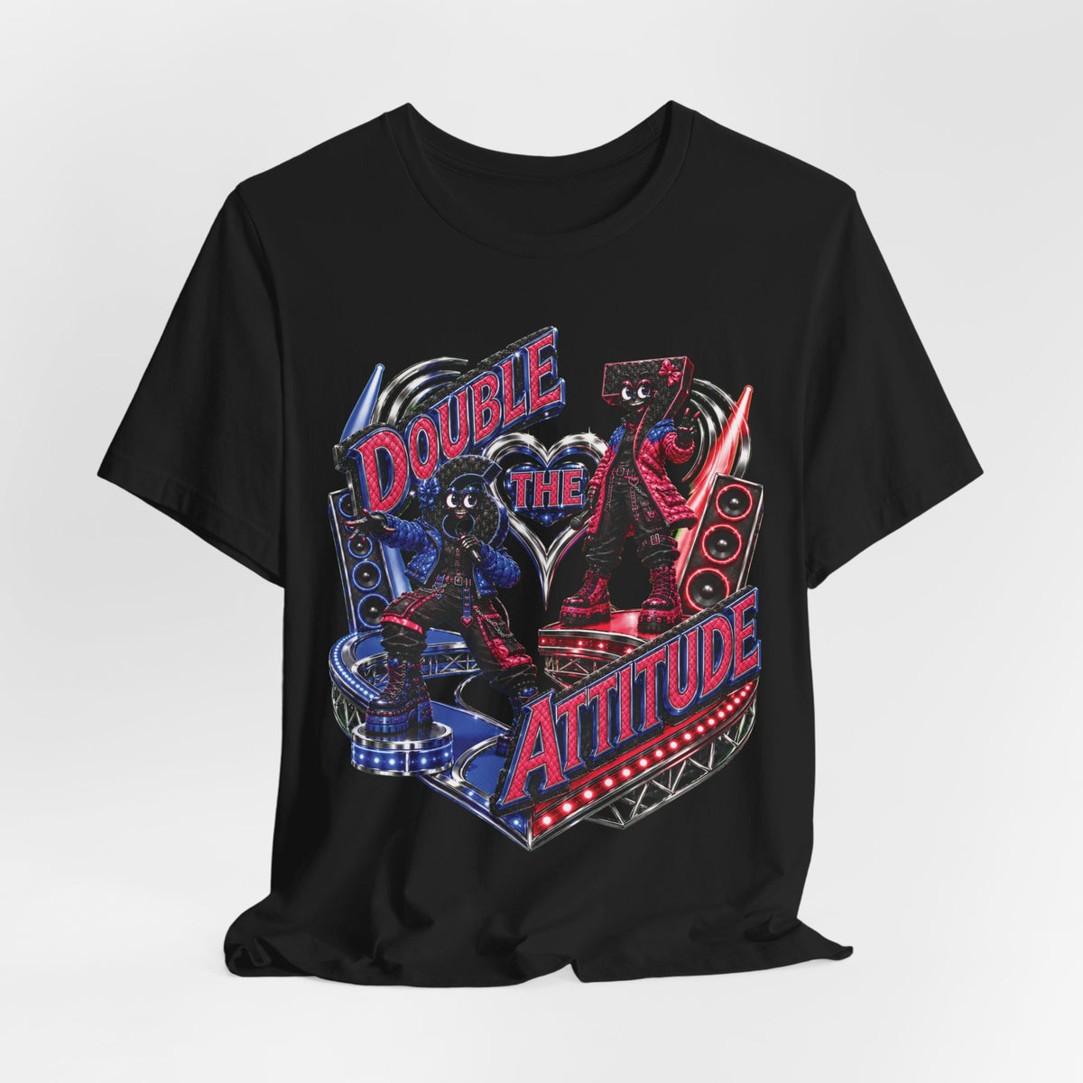 6-7: Double the Attitude | Adult Unisex Tee