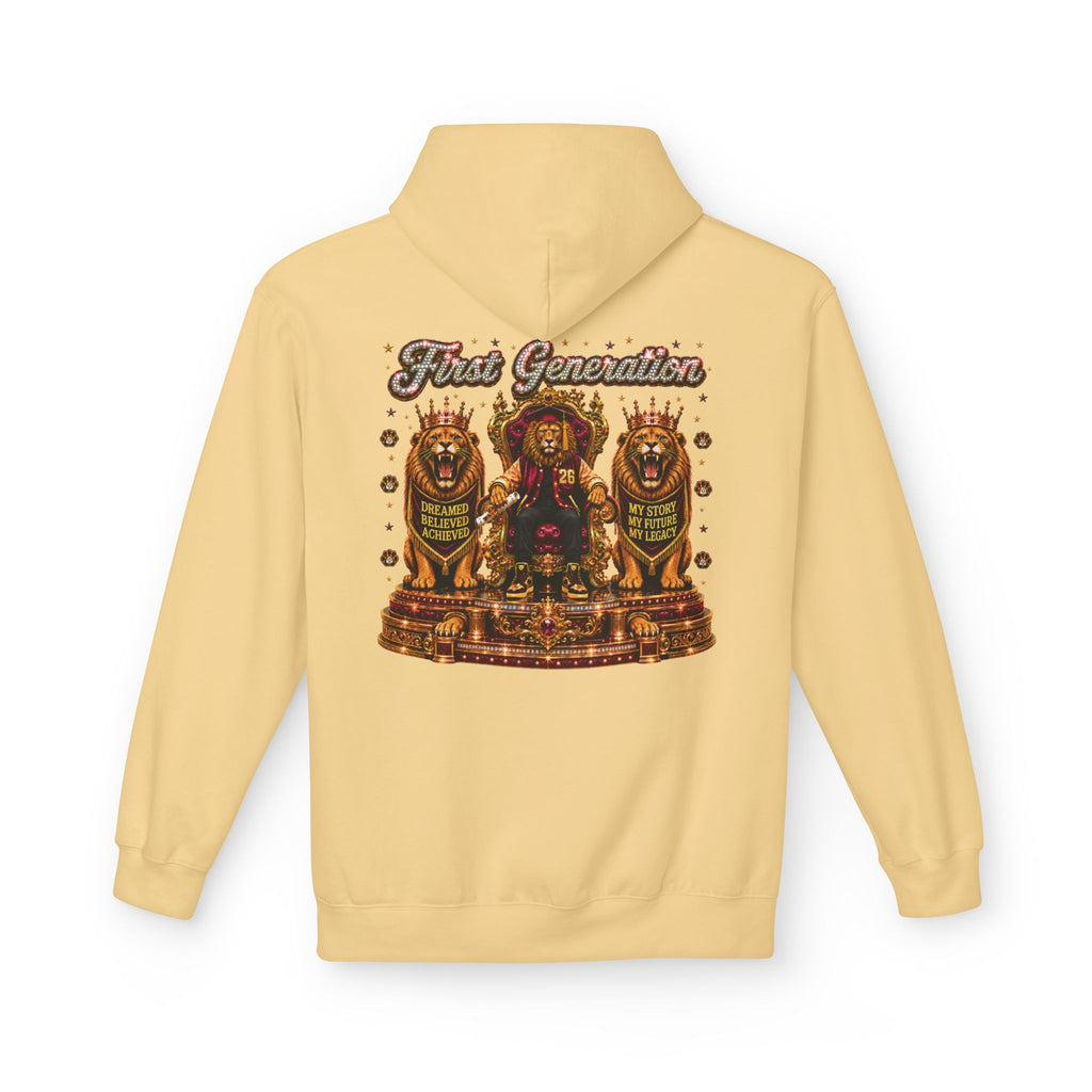 The King Miko Unisex   Hoodie — Class of 2026 | First Generation Graduate