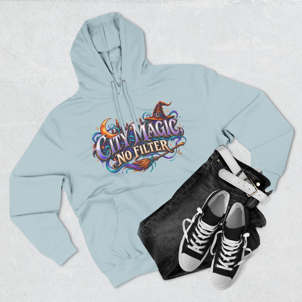 City Magic, No Filter — Urban Witch Halloween Hoodie | Adult Unisex