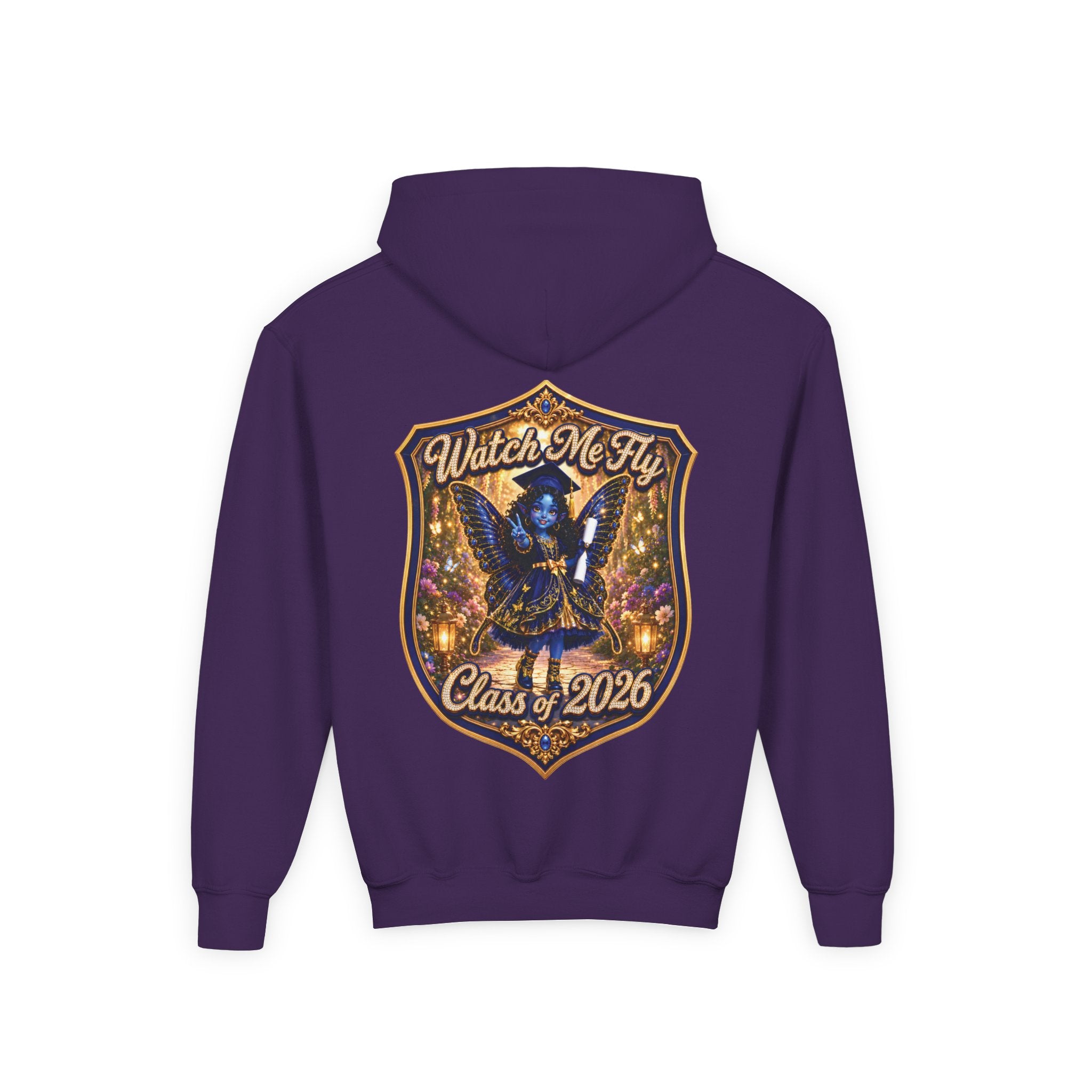 Little Aurelia Unisex  Youth Hoodie — Watch Me Fly