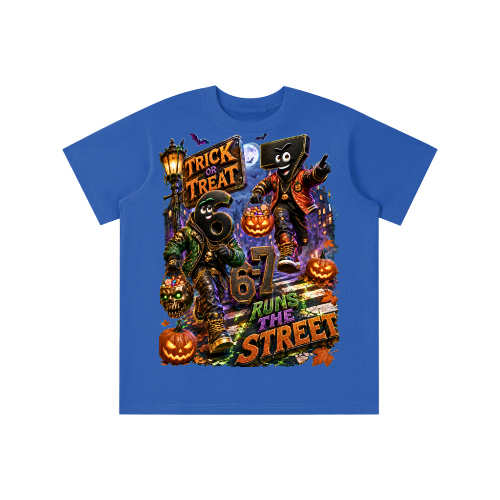 6-7 Street Mode™ Halloween Graphic T-Shirt - 6-7 Runs the Street - Youth Unisex Tee