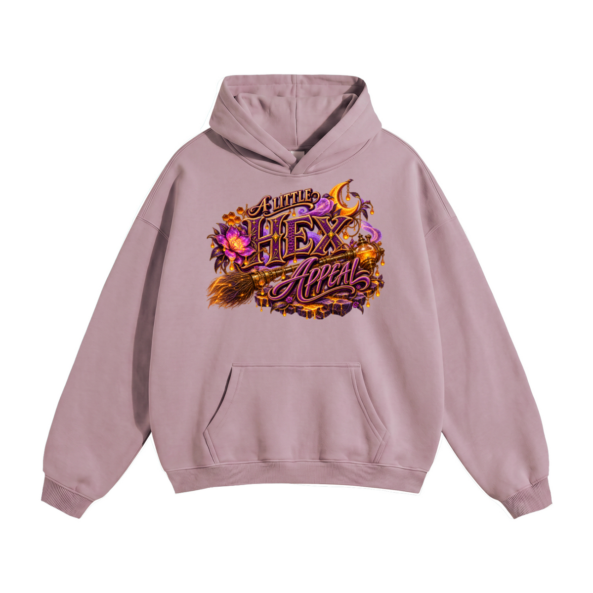 Halloween Hex & Honey Front Back Graphic Hoodie - A Little Hex Appeal - Unisex