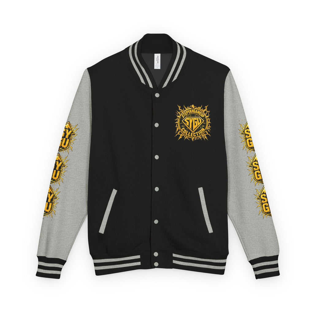 StepYahGameUp — Game On!!!! | Unisex Letterman Jacket