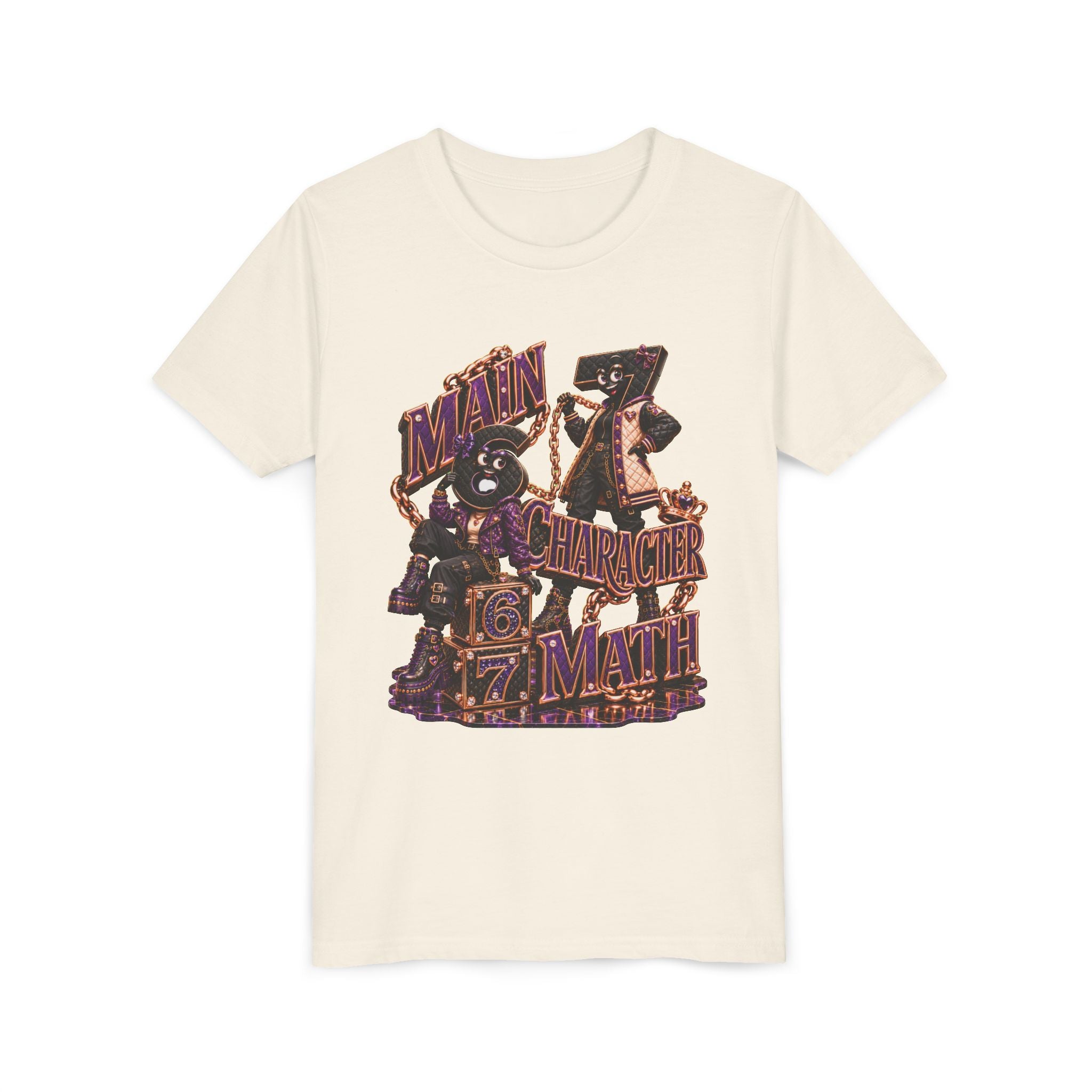6-7: Main Character Math | Youth Unisex Tee