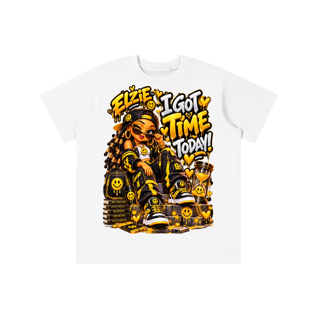 Own Your Vibe™ Elzie™ I Got Time Today! Graphic T-Shirt - Youth Unisex Tee