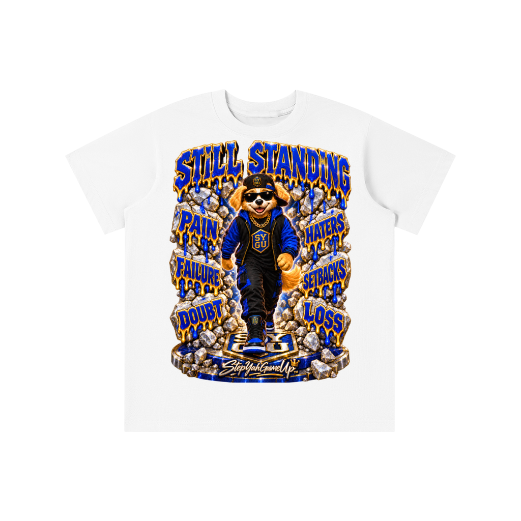 StepYahGameUp™ Still Standing Graphic T-Shirt - Youth Unisex Tee