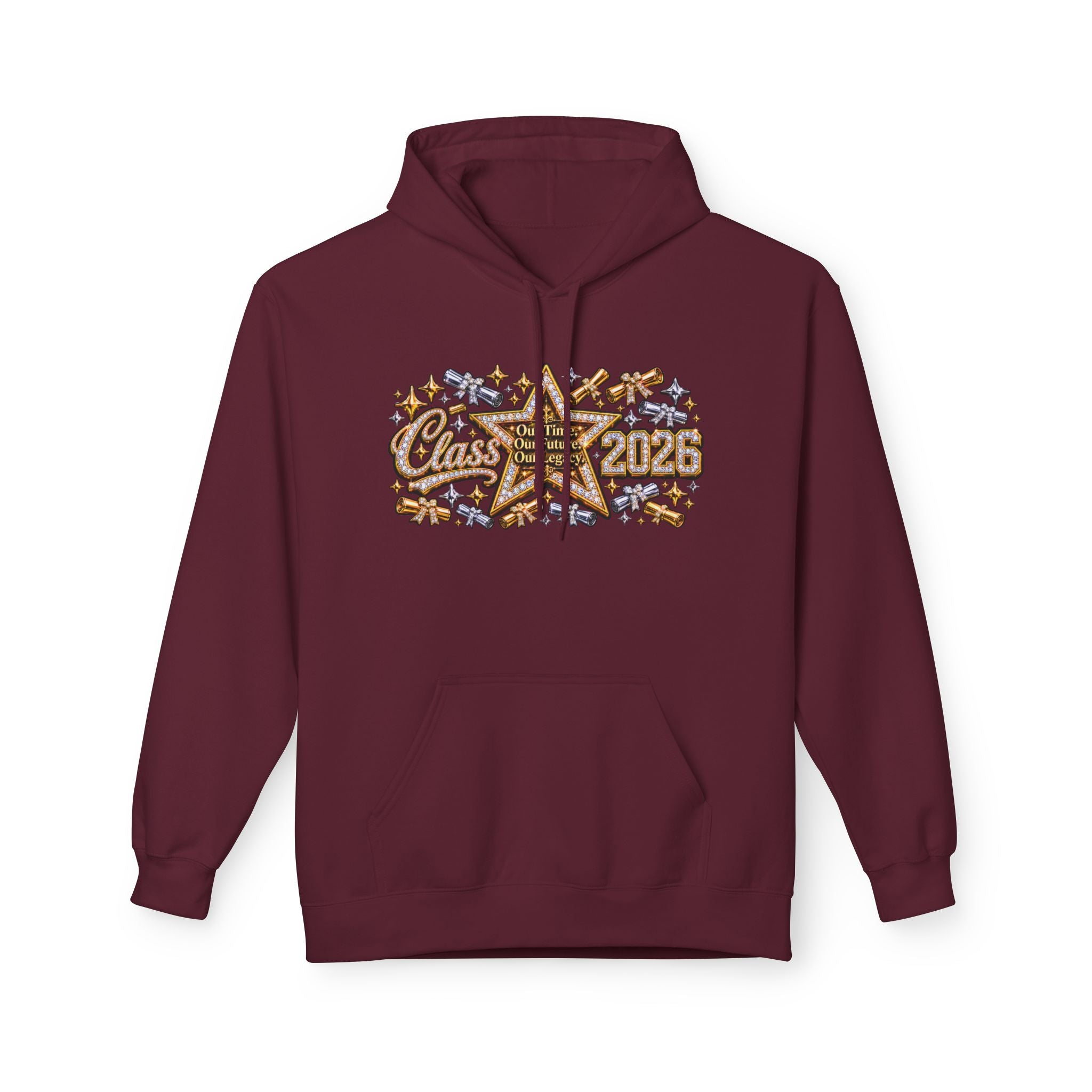 The King Miko Unisex   Hoodie — Class of 2026 | First Generation Graduate