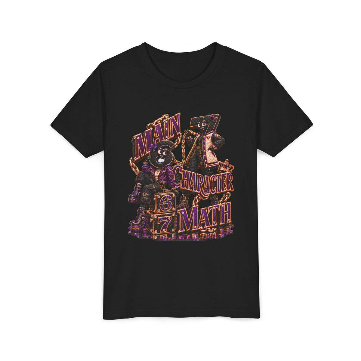 6-7: Main Character Math | Youth Unisex Tee