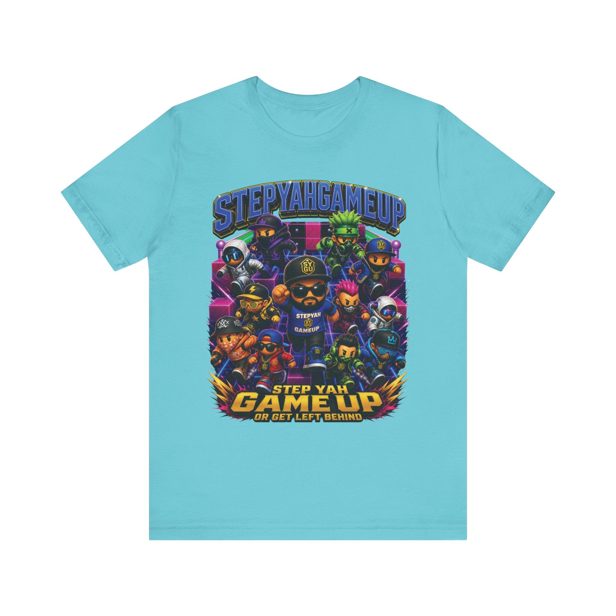 Step Yah Game Up Or Get Left Behind | Unisex Tee