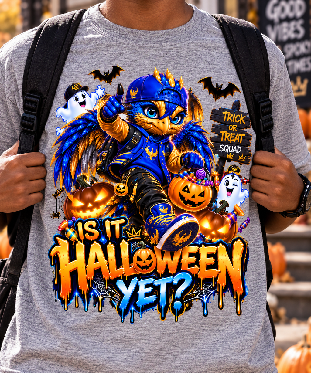 Halloween Baby Phoenix Oversized Graphic T-Shirt - Is It Halloween Yet? - Unisex