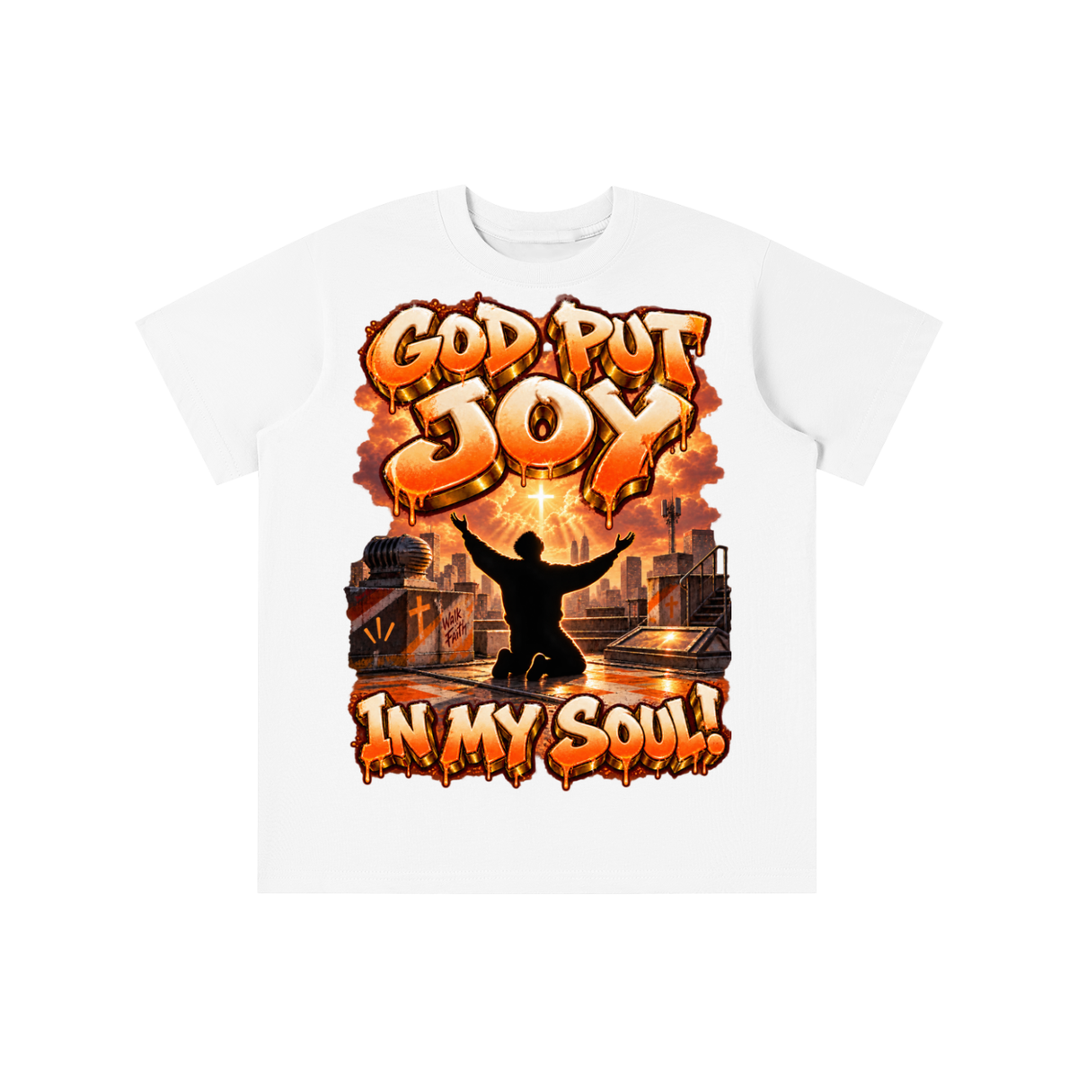 Walk by Faith™ God Put Joy in My Soul Graphic T-Shirt - Youth Unisex Tee