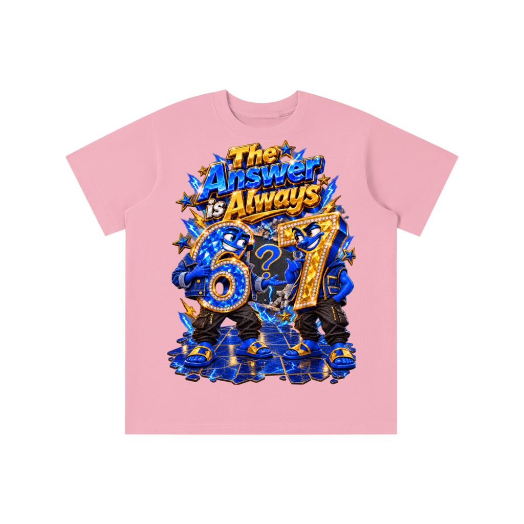 6-7 Street Mode™ The Answer Is Always 6-7 Graphic T-Shirt - Youth Unisex Tee