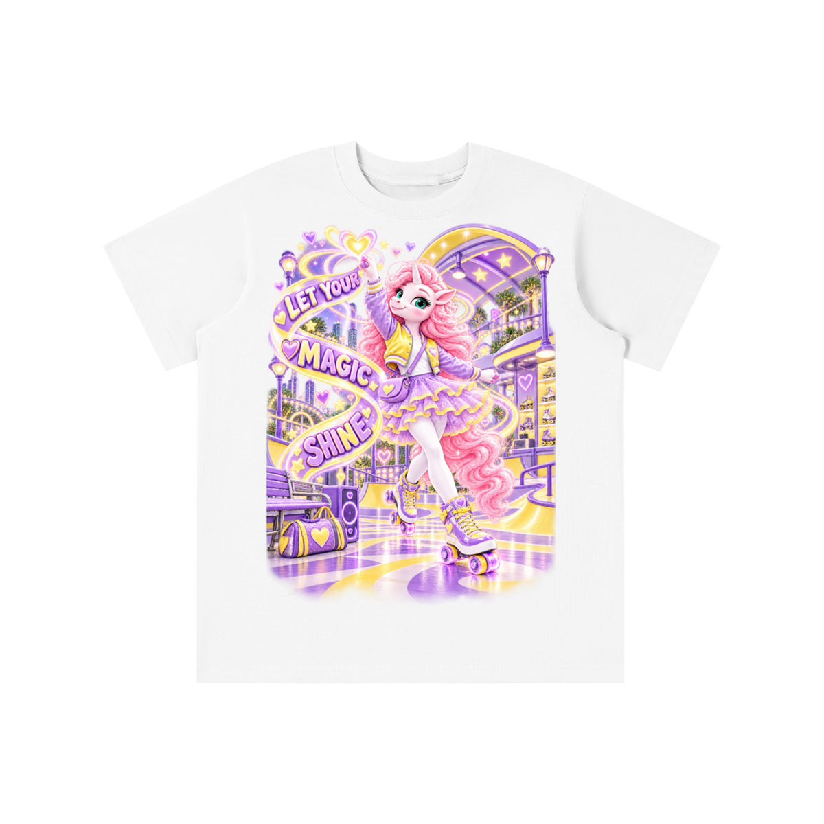 Umyrica Magical Collection™ Let Your Magic Shine Graphic T-Shirt - Youth Unisex Tee