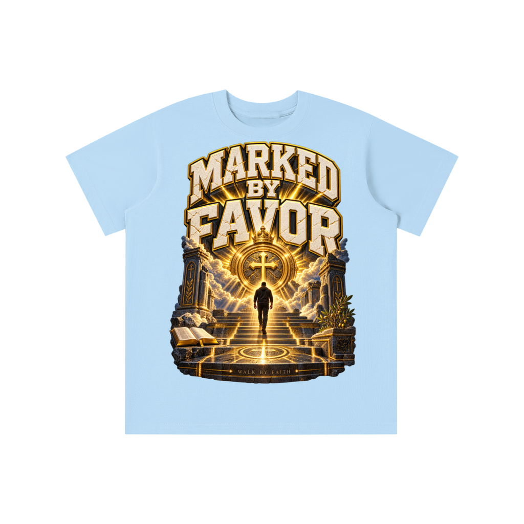 Walk by Faith™ Marked by Favor Graphic T-Shirt - Youth Unisex Tee