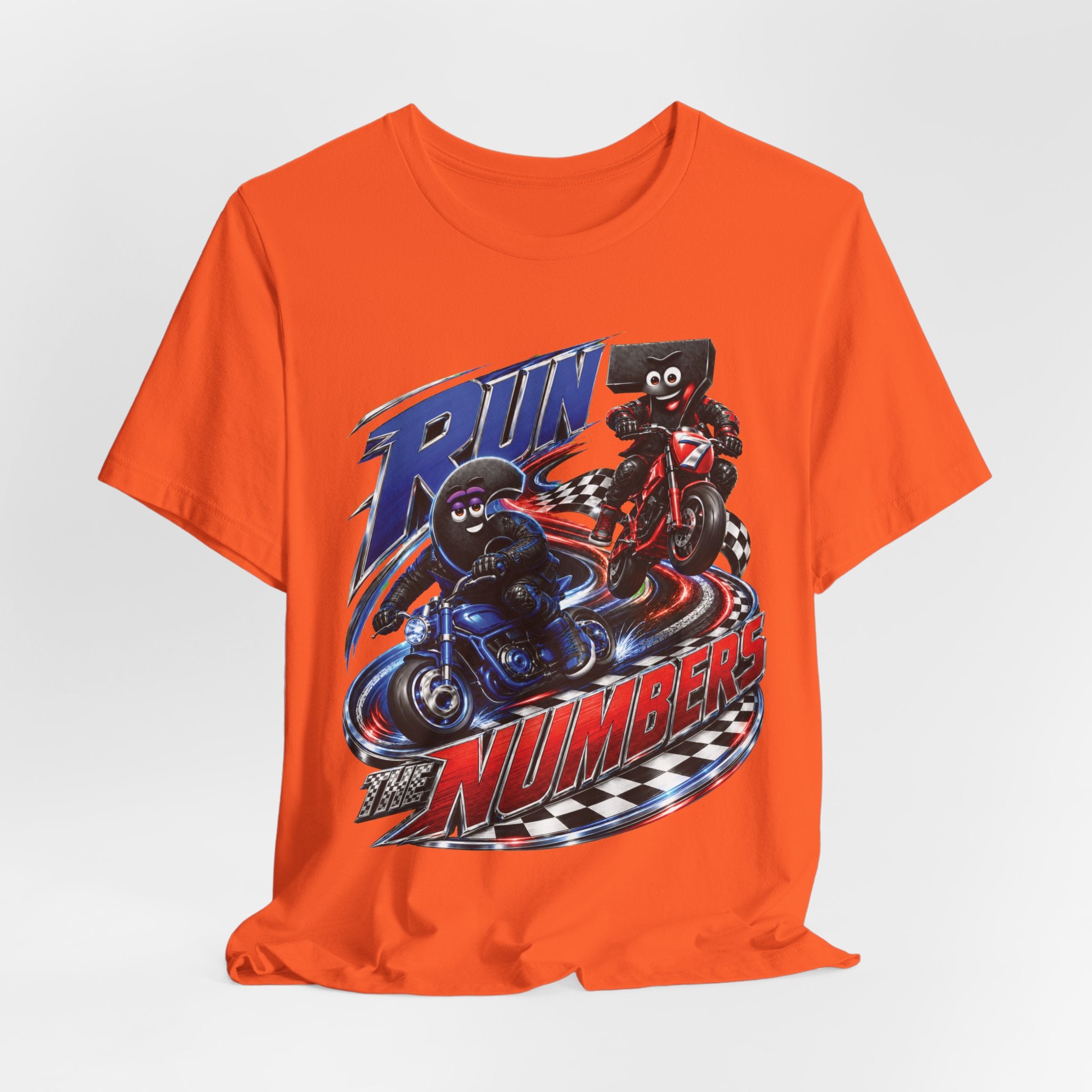 Title: 6-7: Run the Numbers | Adult Unisex Tee