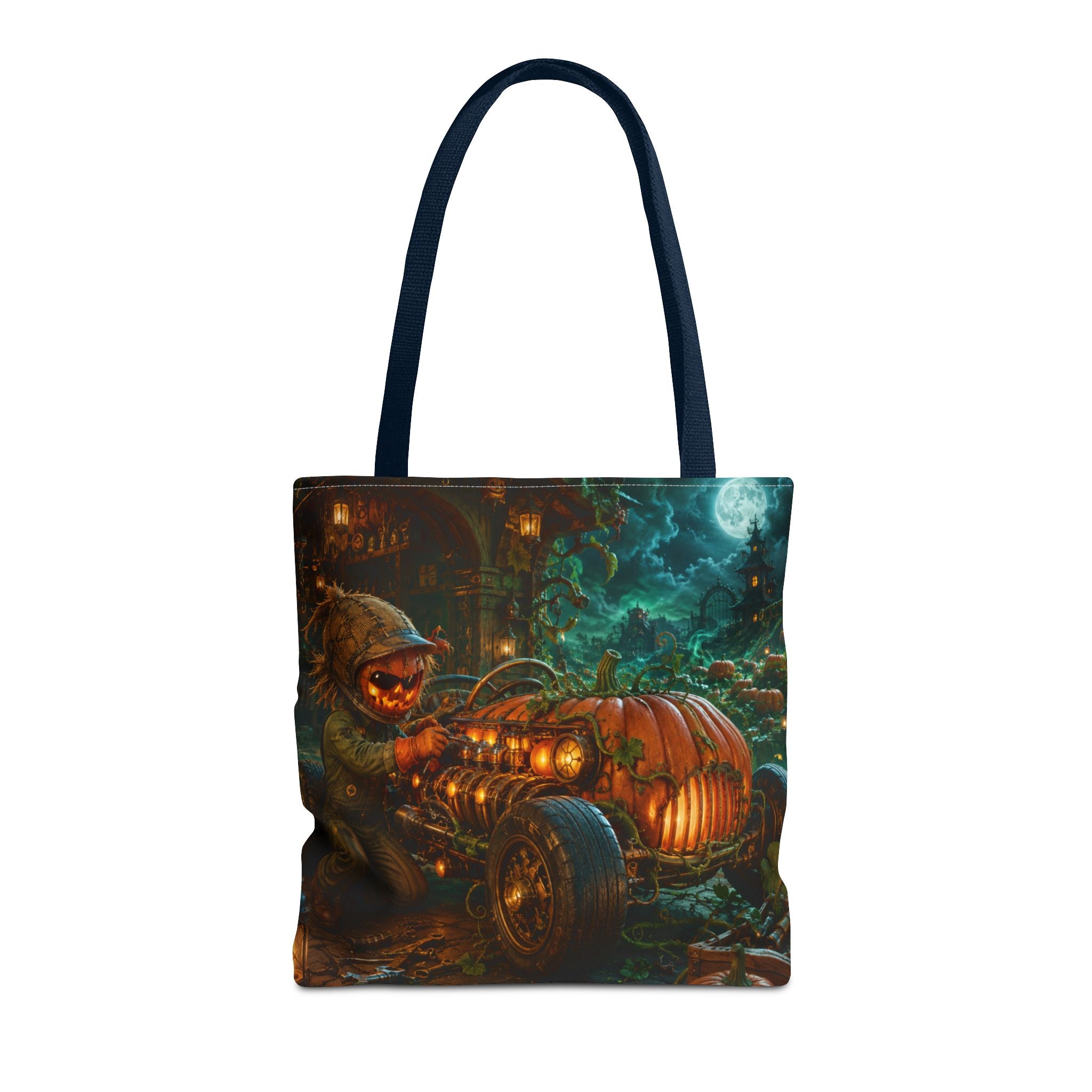 Halloween Tote Bag — Pumpkin Patch Mechanic