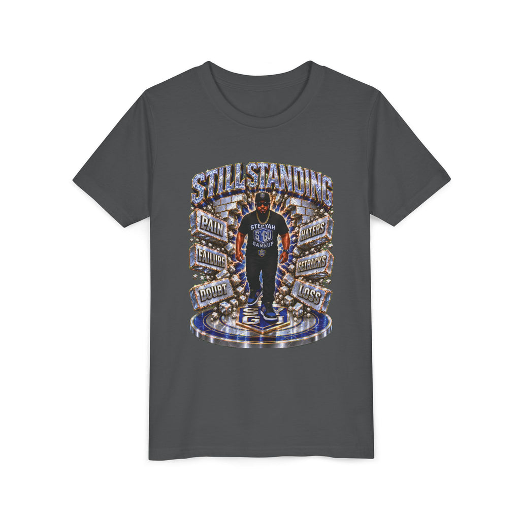 StepYahGameUp — Still Standing | Youth Tee