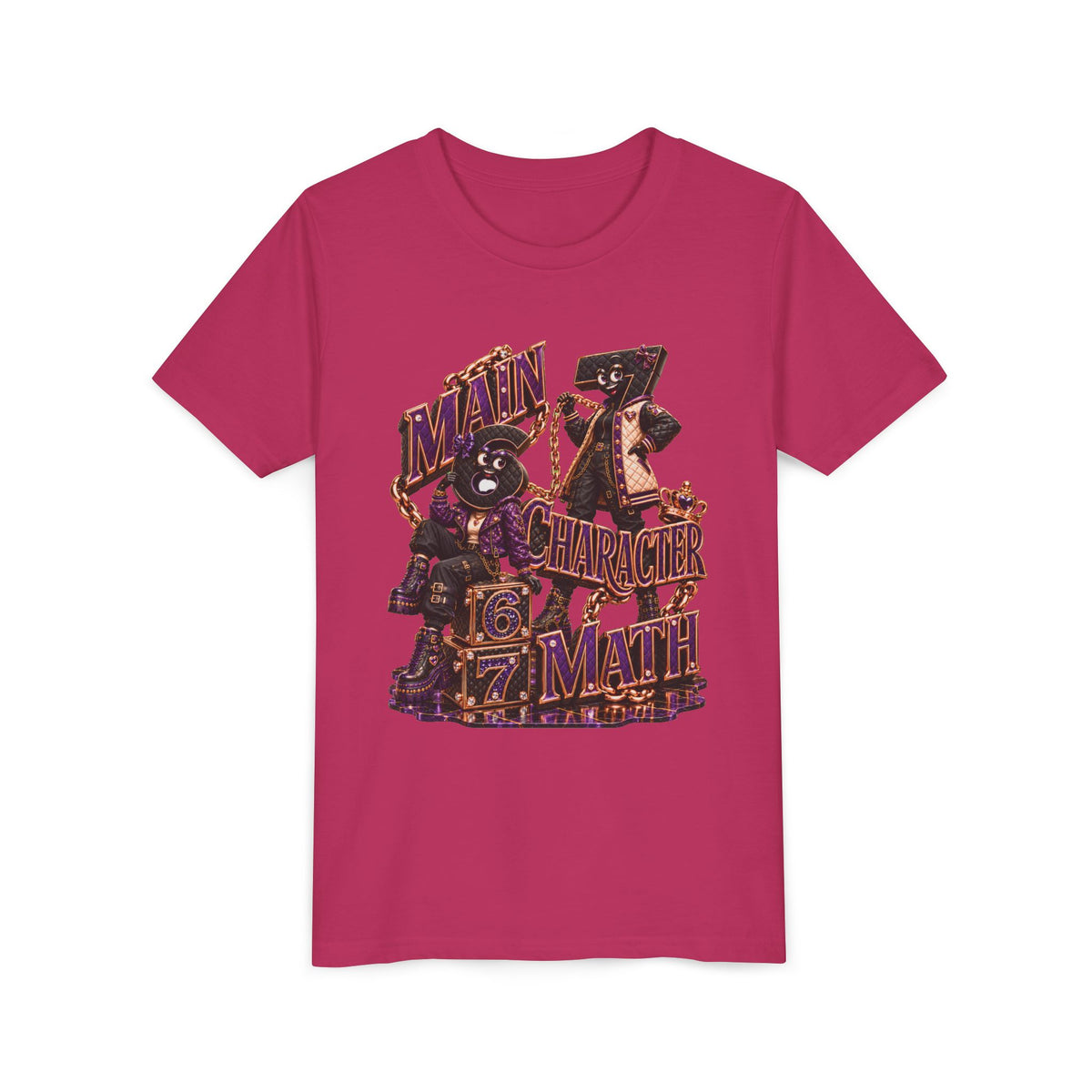 6-7: Main Character Math | Youth Unisex Tee