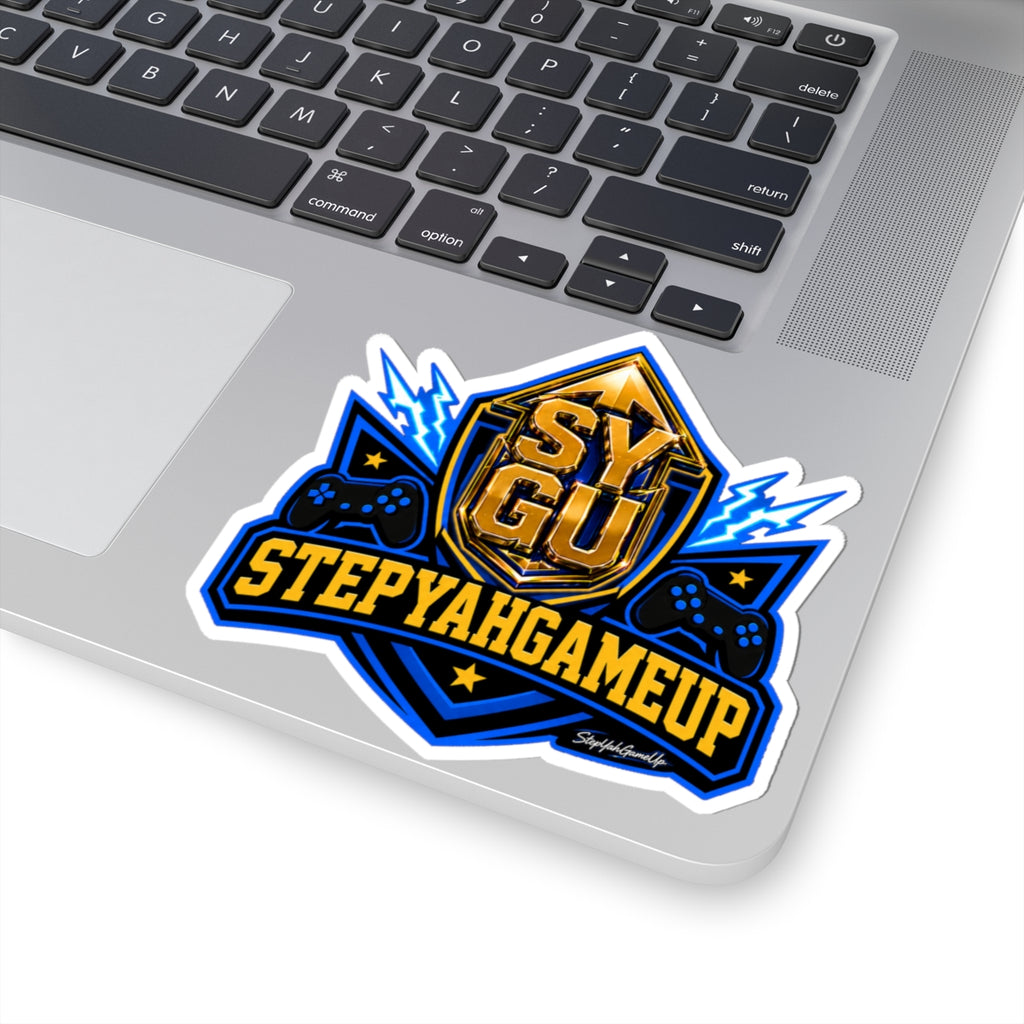 🛡️ StepYahGameUp Shield | Kiss-Cut Sticker