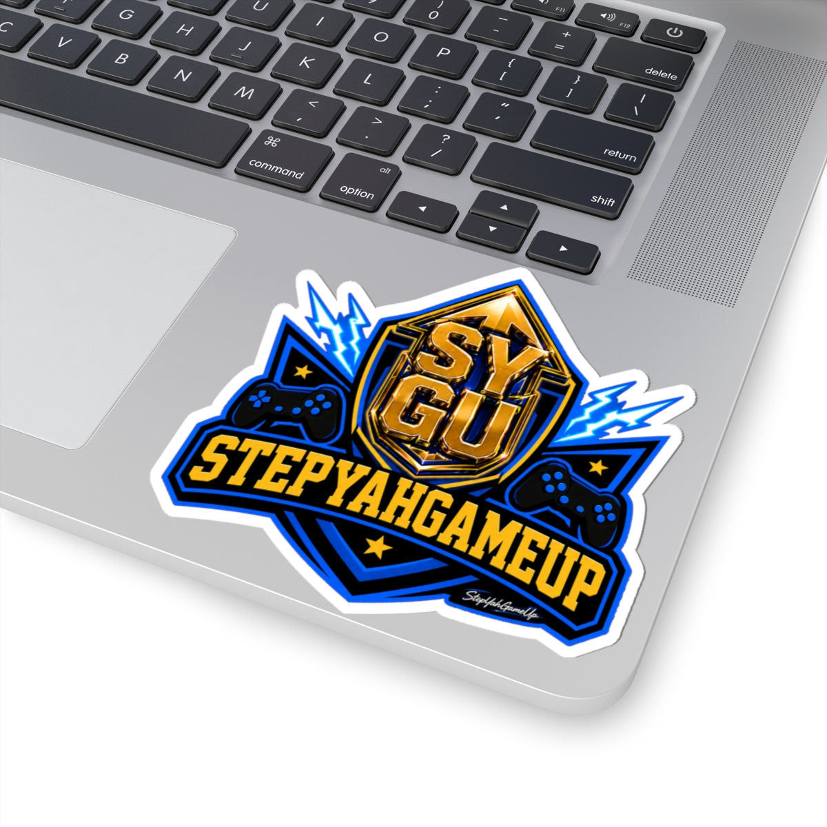 🛡️ StepYahGameUp Shield | Kiss-Cut Sticker