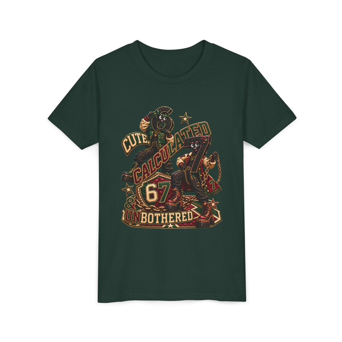 6-7: Main Character Math | Youth Unisex Tee