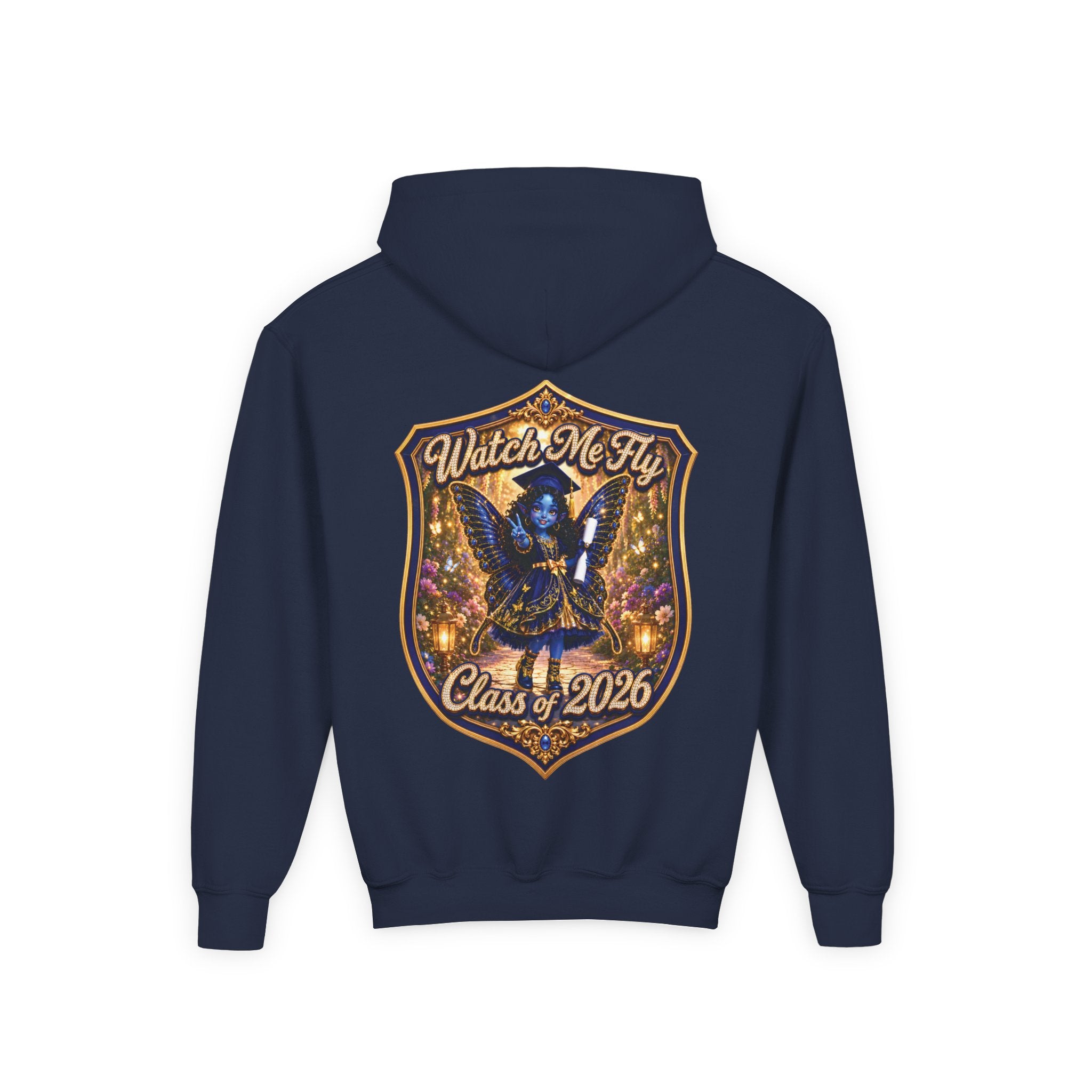 Little Aurelia Unisex  Youth Hoodie — Watch Me Fly