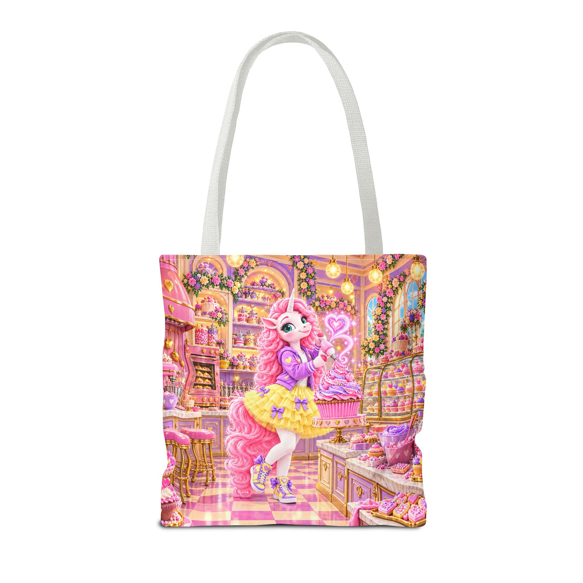 Umyrica Magical Collection™ Sweet Little Magic Unicorn Tote Bag - Everyday Carryall
