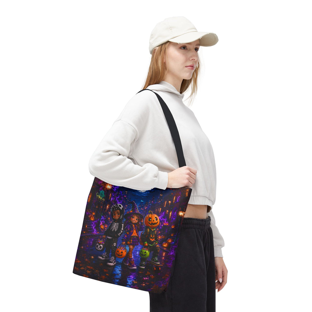 Halloween Tote Bag — Midnight Trick-or-Treat Crew