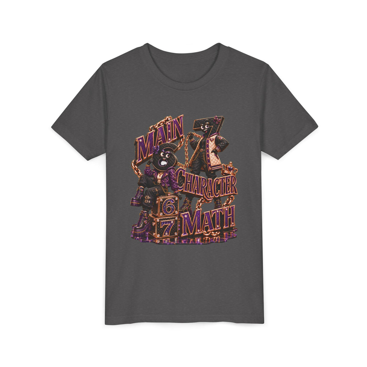 6-7: Main Character Math | Youth Unisex Tee