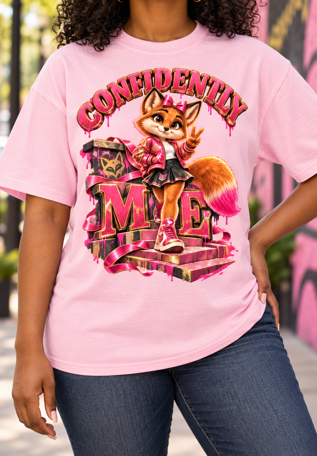 Lil Fantasy Legends™ Confidently Me Oversized Graphic T-Shirt - Unisex