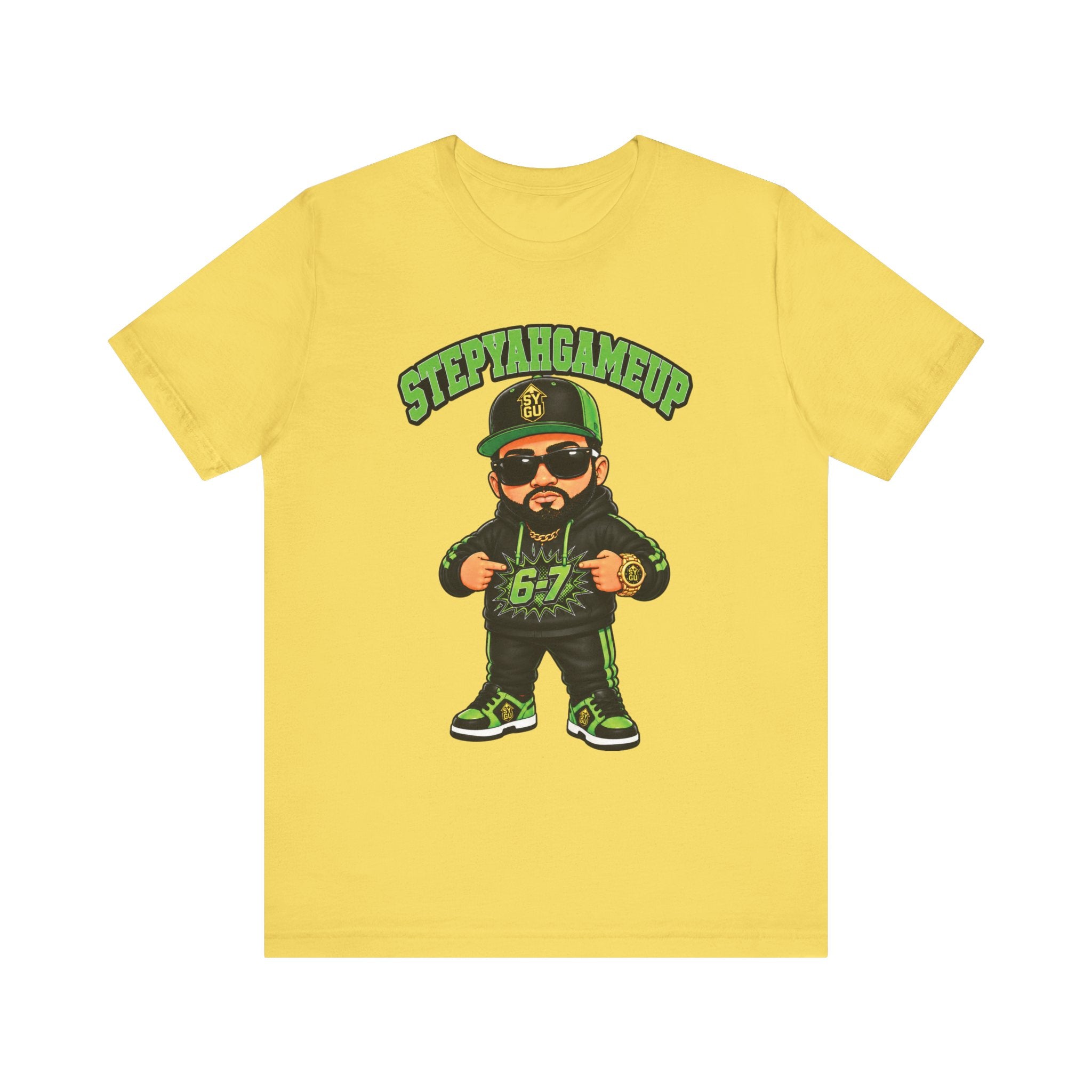 StepYahGameUp — Stumble Step 6-7 | Green Edition | Unisex Tee