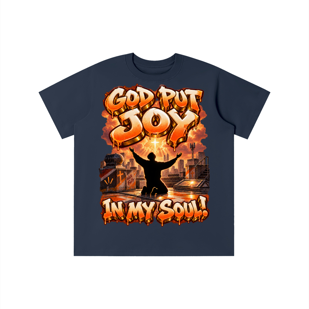 Walk by Faith™ God Put Joy in My Soul Graphic T-Shirt - Youth Unisex Tee