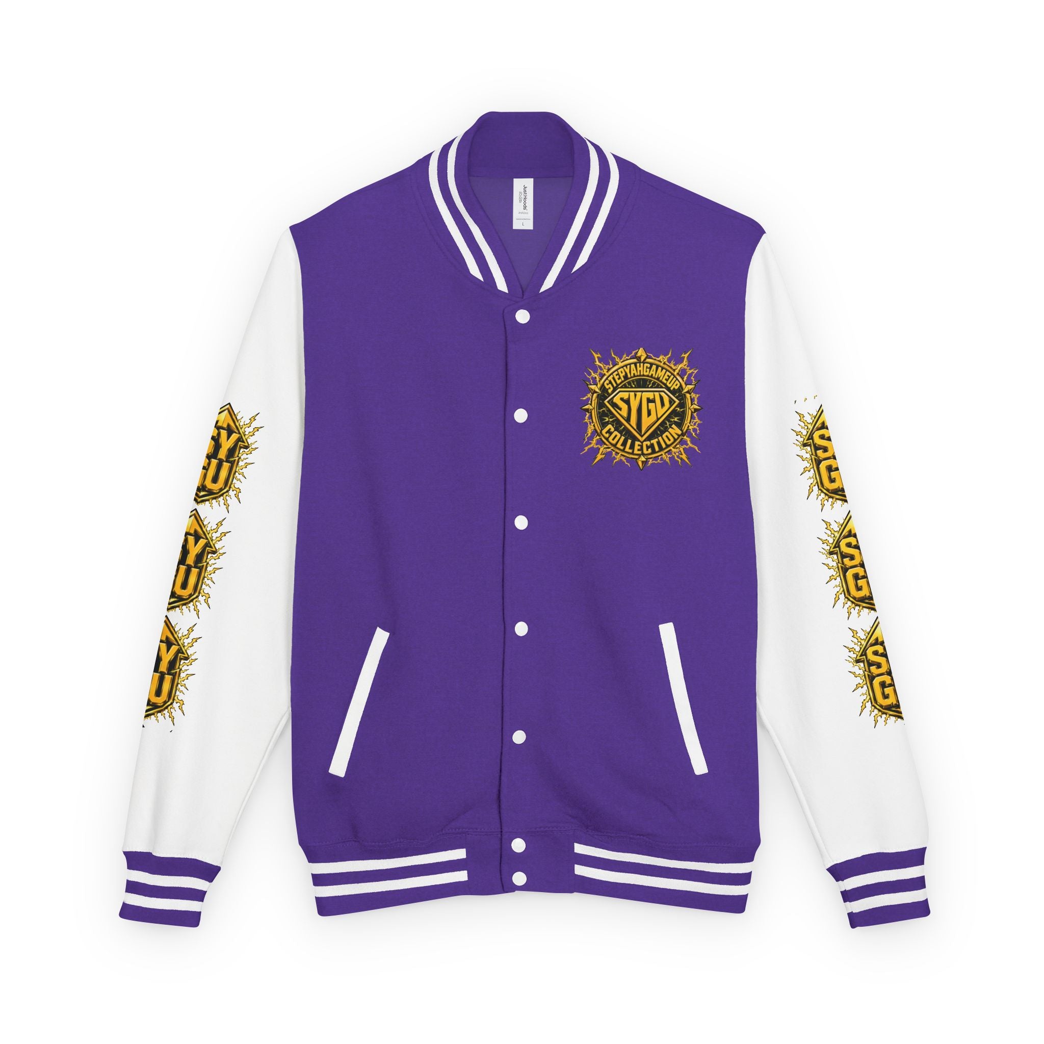 StepYahGameUp — Game On!!!! | Unisex Letterman Jacket