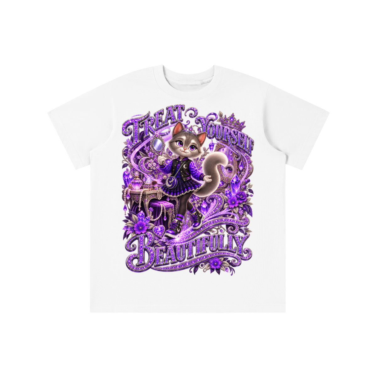 Lil Fantasy Legends™ Treat Yourself Beautifully Graphic T-Shirt - Youth Unisex Tee