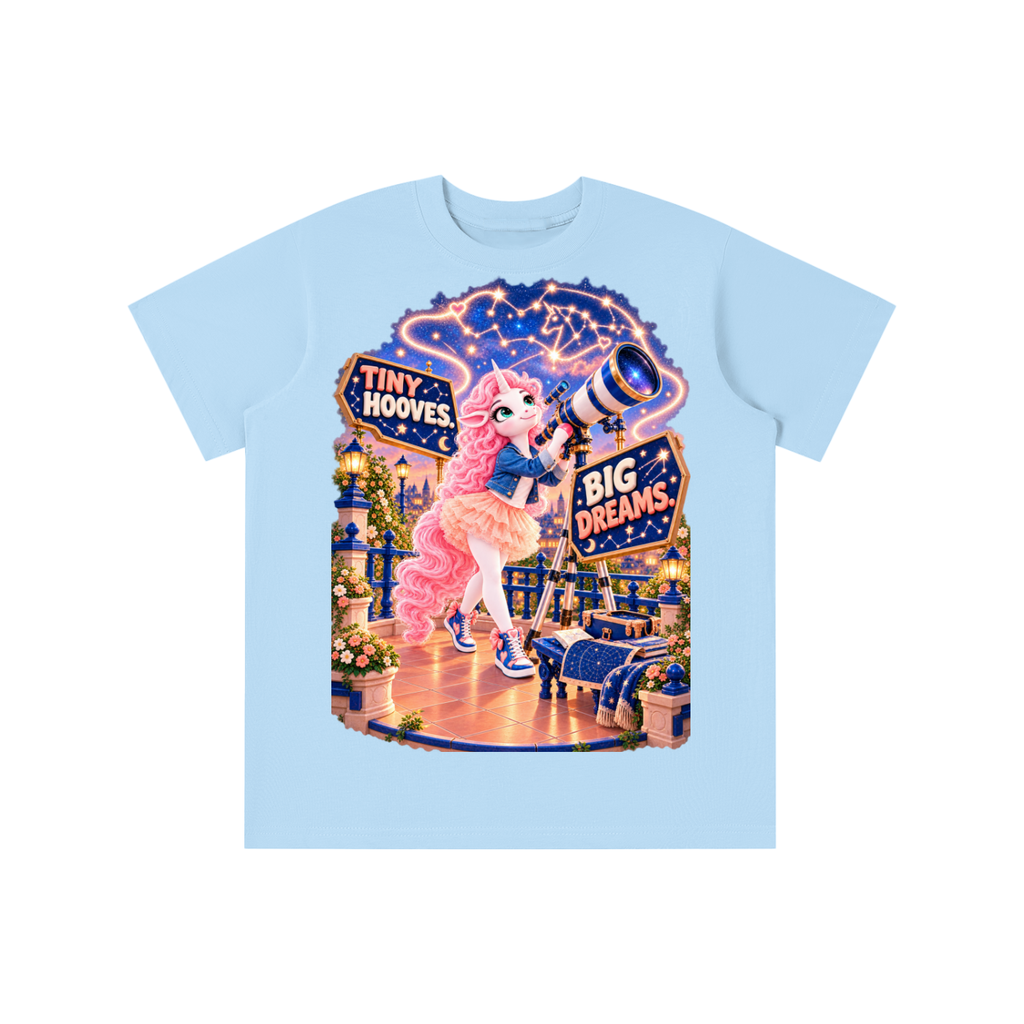 Umyrica Magical Collection™ Tiny Hooves Big Dreams Graphic T-Shirt - Youth Unisex Tee